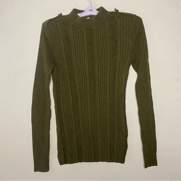 H&M Label of Graded Goods | Women’s Winter Dark Green Long Sleeve top - Picture 1 of 12
